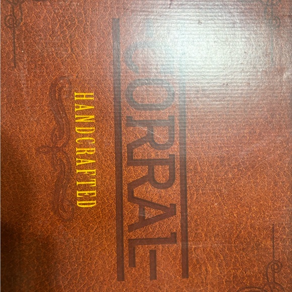 Corral Brown and Multicolor Embellished Boot Decor used only once - Picture 6 of 6